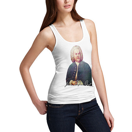 Womens Bach Autograph Tank Top