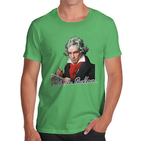 Men's Beethoven Autograph T-Shirt