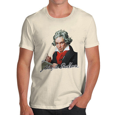 Men's Beethoven Autograph T-Shirt