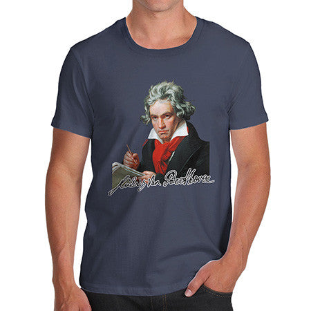 Men's Beethoven Autograph T-Shirt