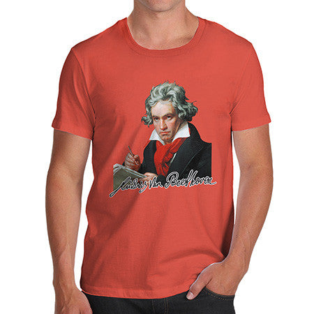 Men's Beethoven Autograph T-Shirt