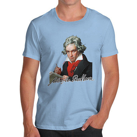 Men's Beethoven Autograph T-Shirt