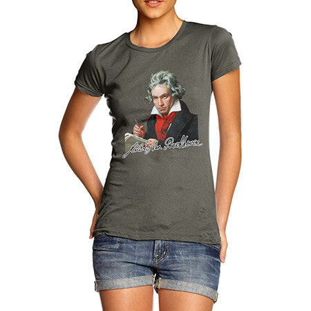 Women's Beethoven Autograph T-Shirt