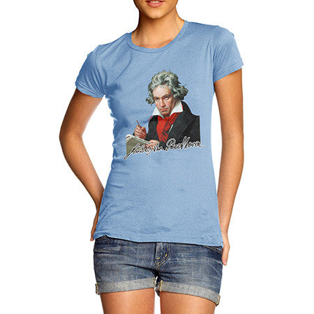 Women's Beethoven Autograph T-Shirt