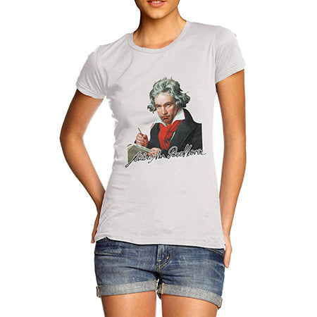 Womens Beethoven Autograph T-Shirt