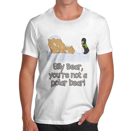 Mens Guin & Polar Bear T-Shirt