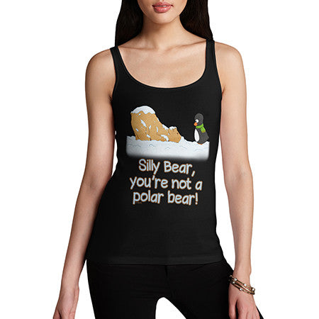 Womens Guin & Polar Bear Tank Top