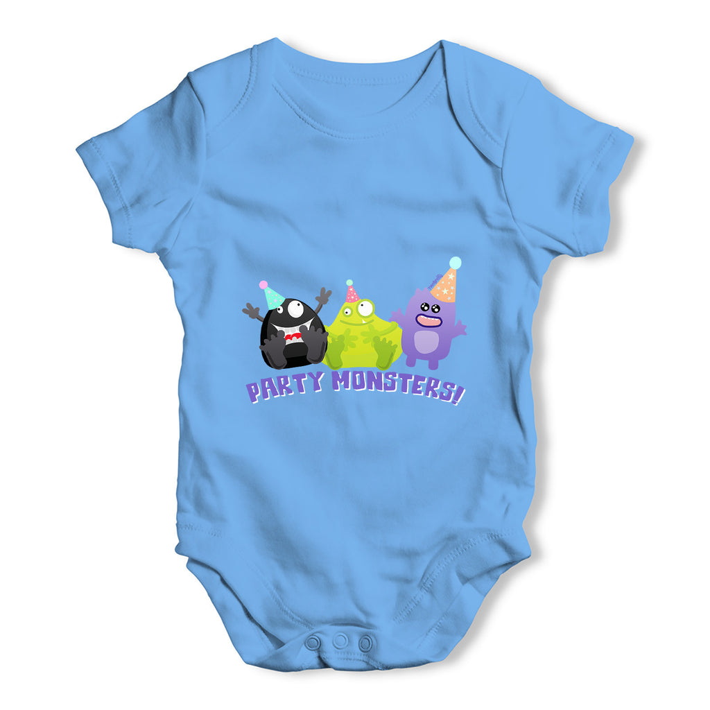 Party Monsters Baby Grow Bodysuit