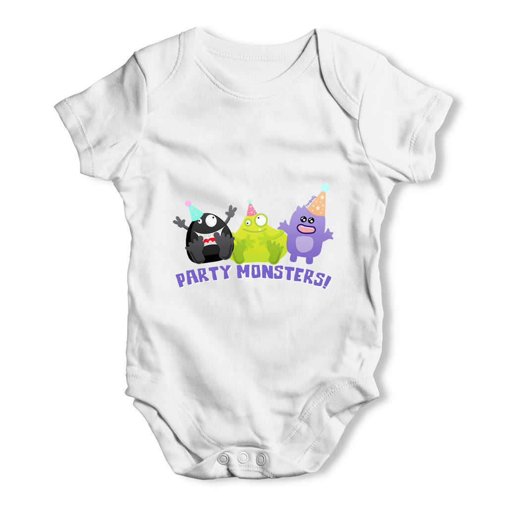 Party Monsters Baby Grow Bodysuit