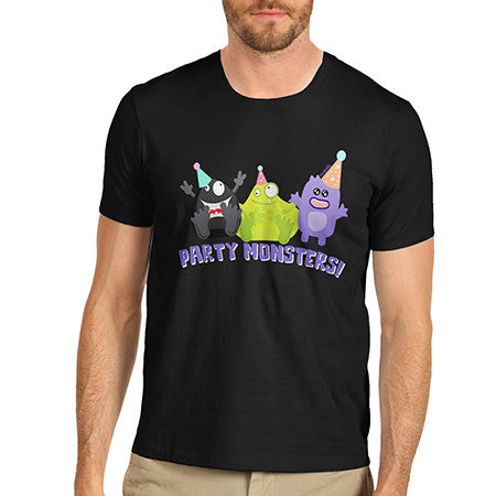 Mens Party Monsters T-Shirt