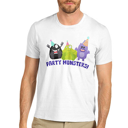 Mens Party Monsters T-Shirt