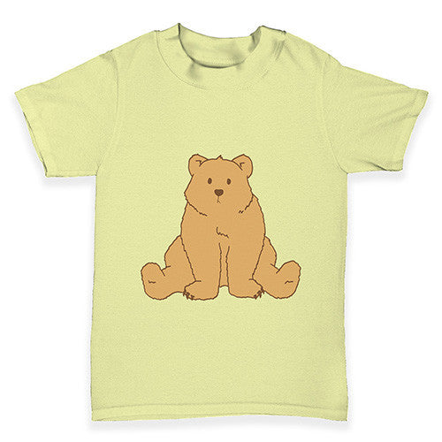 Puzzled Silly Bear Baby Toddler T-Shirt