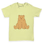 Puzzled Silly Bear Baby Toddler T-Shirt