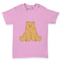 Puzzled Silly Bear Baby Toddler T-Shirt