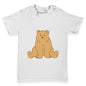 Puzzled Silly Bear Baby Toddler T-Shirt