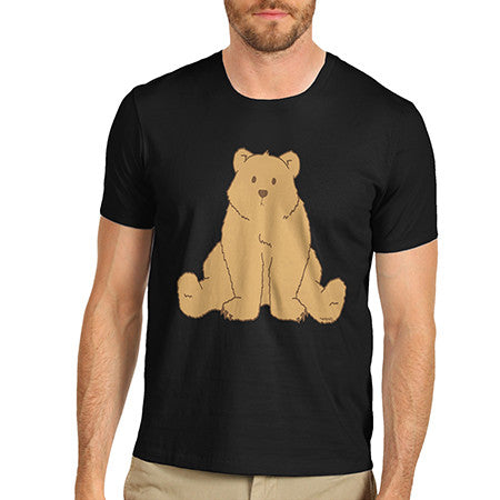 Mens Puzzled Bear Look T-Shirt