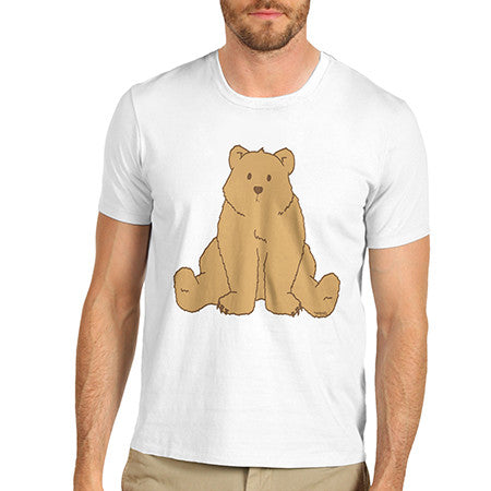 Mens Puzzled Bear Look T-Shirt