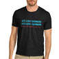 Mens Correct Punctuation Saves Lives T-Shirt