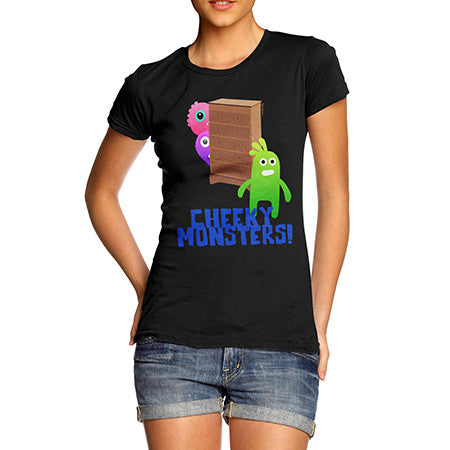 Womens Cheeky Monsters T-Shirt