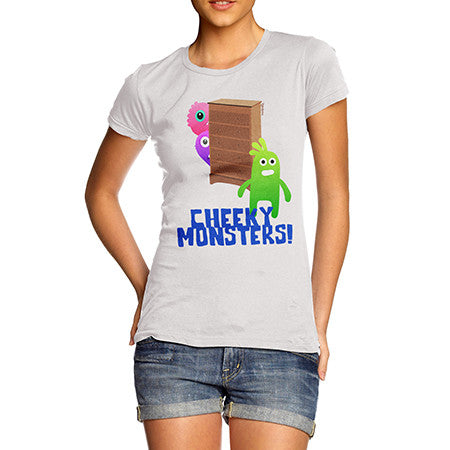 Womens Cheeky Monsters T-Shirt