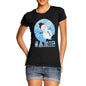 Womens Personalised Happy Snowman T-Shirt