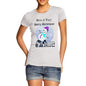 Womens Personalised Snowman T-Shirt