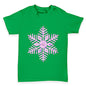 Pink Snowflake Baby Toddler T-Shirt