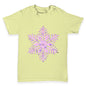 Pink Snowflake Baby Toddler T-Shirt