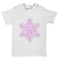 Pink Snowflake Baby Toddler T-Shirt