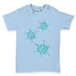 Falling Snowflakes Baby Toddler T-Shirt