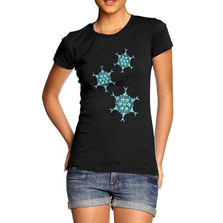 Womens Snowflake T-Shirt