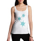 Womens Snowflake Tank Top