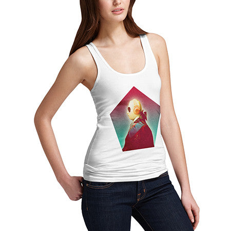 Womens Modern King George III Tank Top