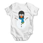 Guin Penguin Snowman Baby Grow Bodysuit