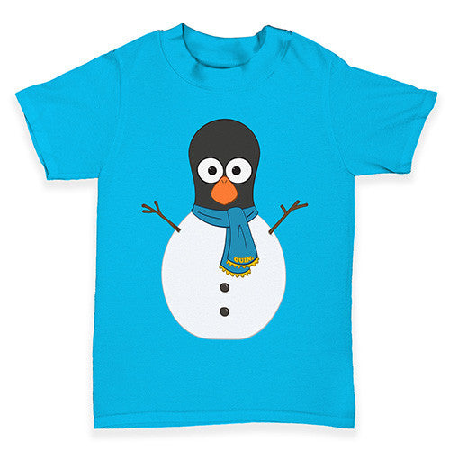 Guin Penguin Snowman Baby Toddler T-Shirt