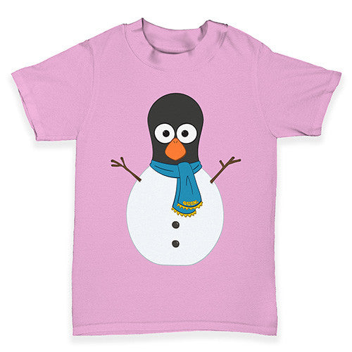 Guin Penguin Snowman Baby Toddler T-Shirt