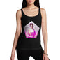 Womens Modern Queen Anne Tank Top