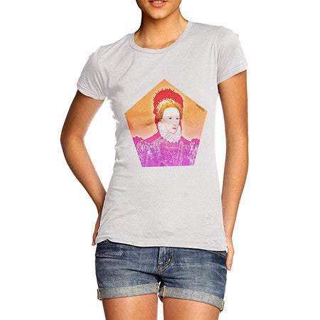 Womens Modern Queen Elizabeth I T-Shirt