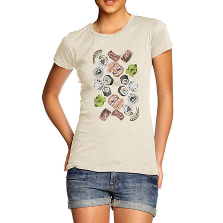 Women's Japanese Shushi Wasabi T-Shirt