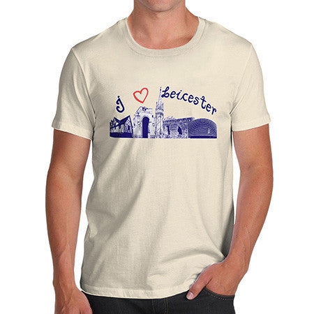 Men's I Love Leicester T-Shirt