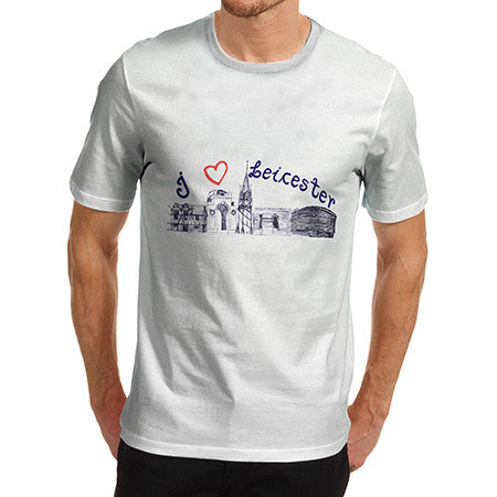 Men's I Love Leicester T-Shirt