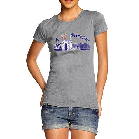 Women's I Love Leicester T-Shirt