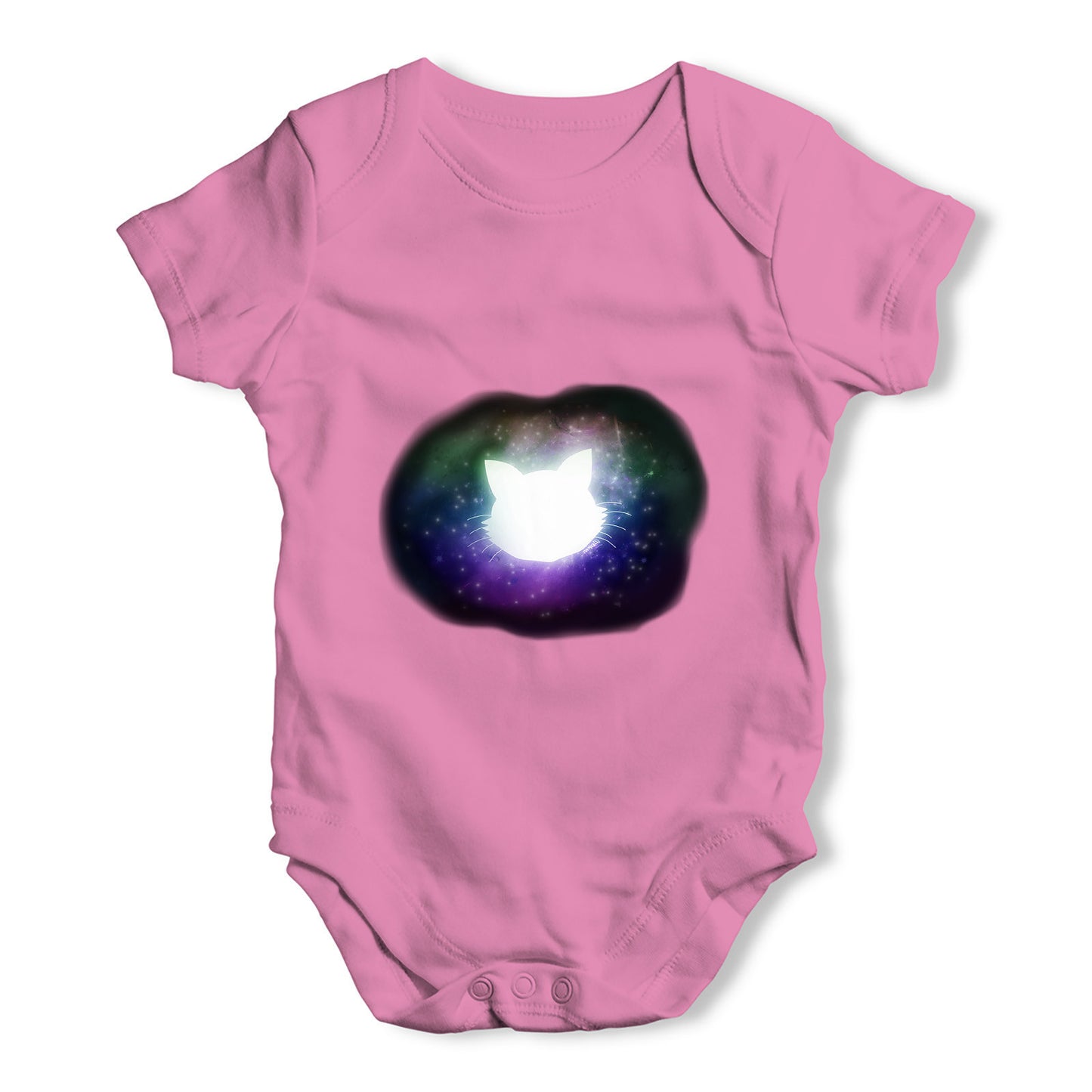 Galactic Cat Baby Grow Bodysuit