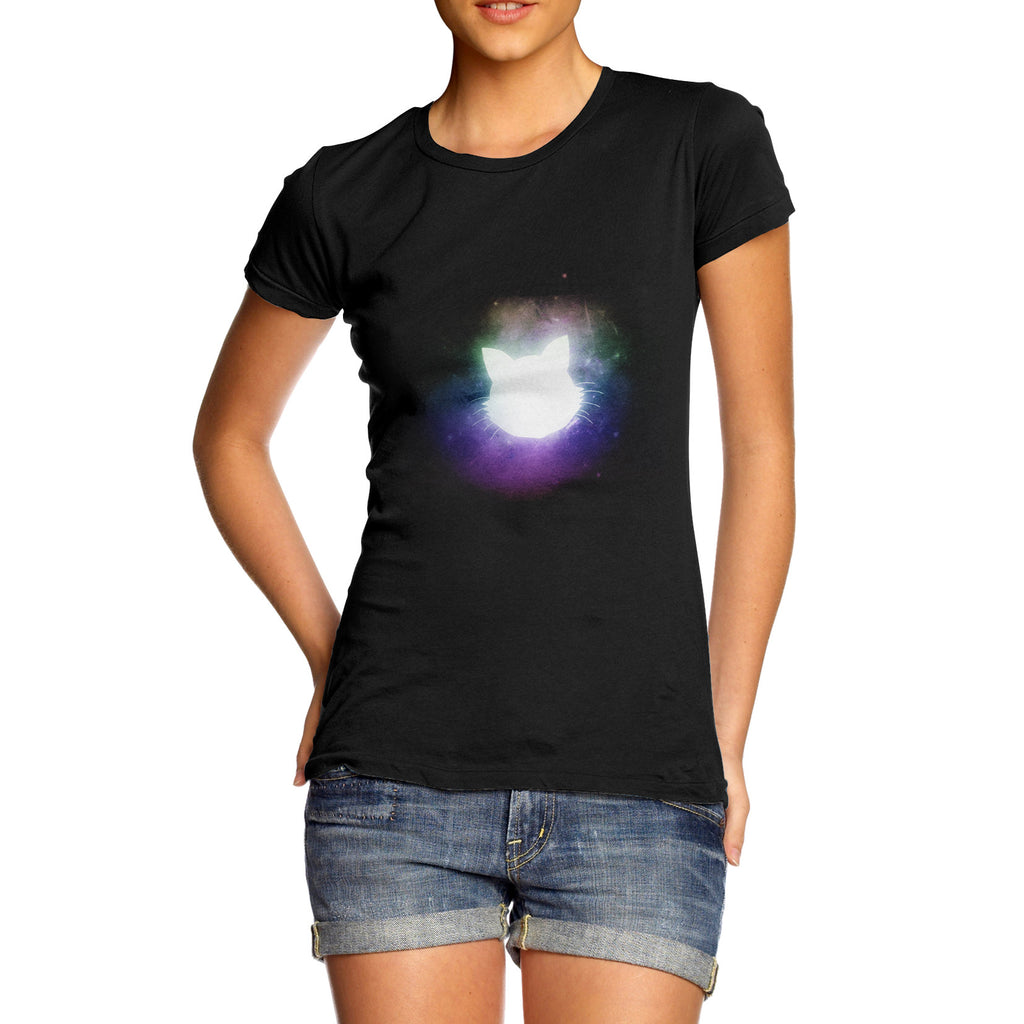 Womens Galactic Cat T-Shirt