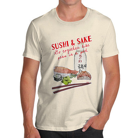 Men's Sushi And Sake T-Shirt