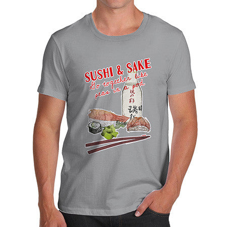 Men's Sushi And Sake T-Shirt