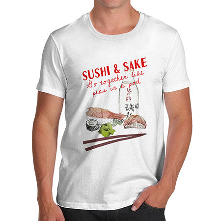 Men's Sushi And Sake T-Shirt