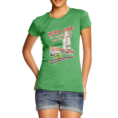 Women's Sushi And Sake T-Shirt