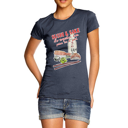 Women's Sushi And Sake T-Shirt