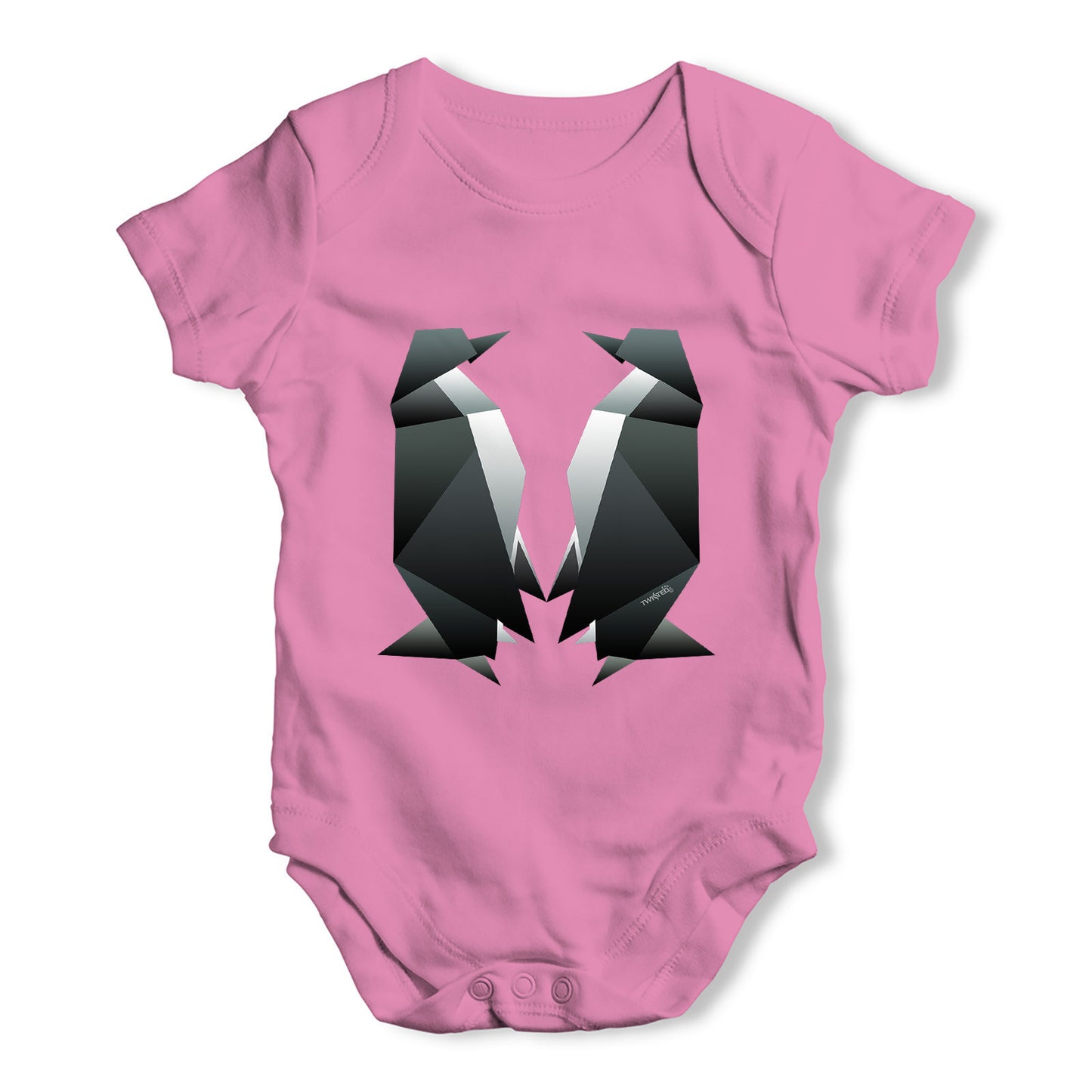 Origami Penguins Baby Grow Bodysuit